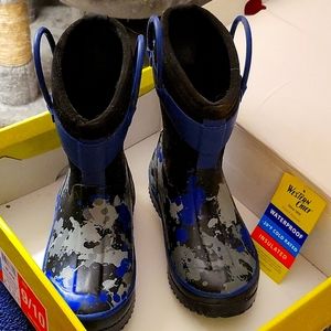 Waterproof Toddler Winter Boots- Like New w/ Box